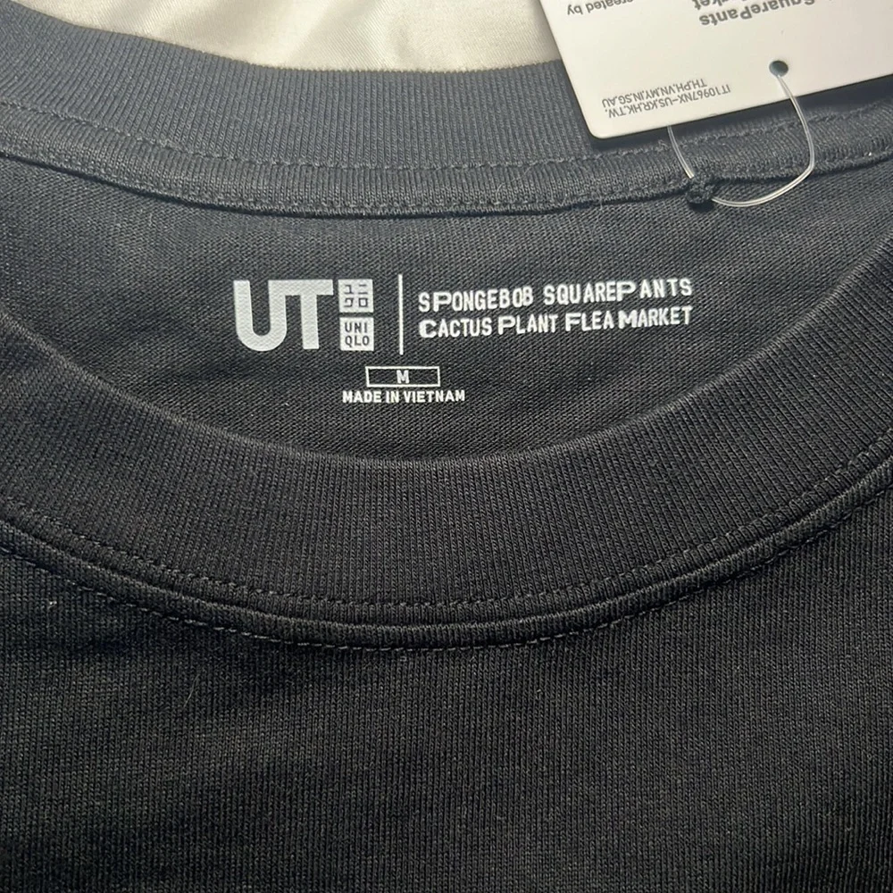 Oversized Sponge Bob Uniqlo medium T-shirt